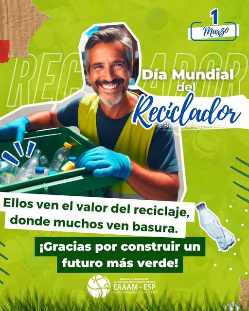 Hoy celebramos el Día Mundial del Reciclador